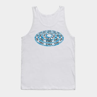 3D Mandala Tank Top